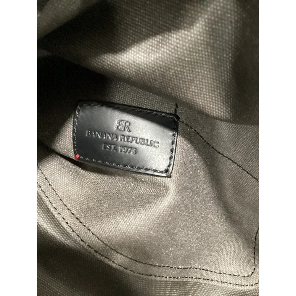 Vtg Banana Republic  Top Load Duffle Bag (sample) Retail $198